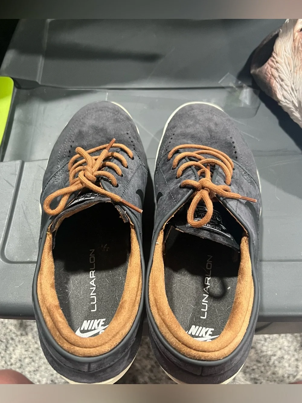 Nike SB Stefan Janoski Lunar Anthracite Black